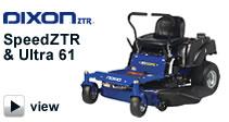 Dixon SpeedZTR and Ultra 61 Mowers